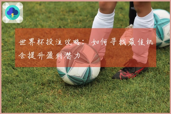世界杯投注攻略：如何寻找最佳机会提升盈利潜力
